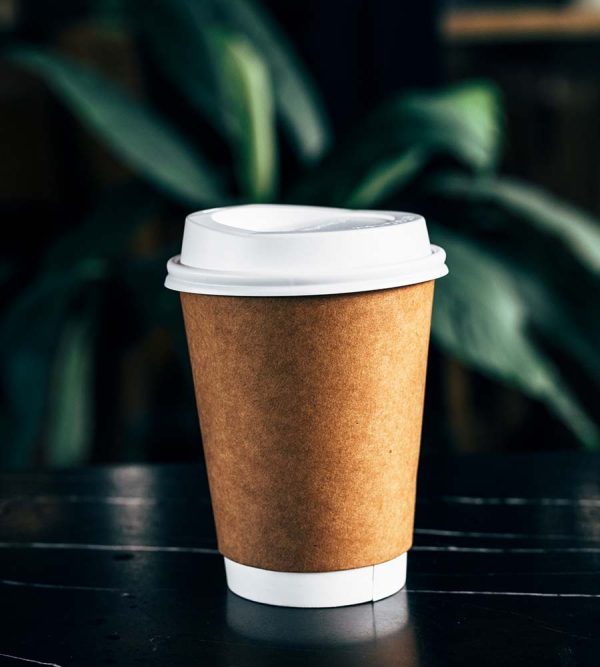 disposable coffee cup